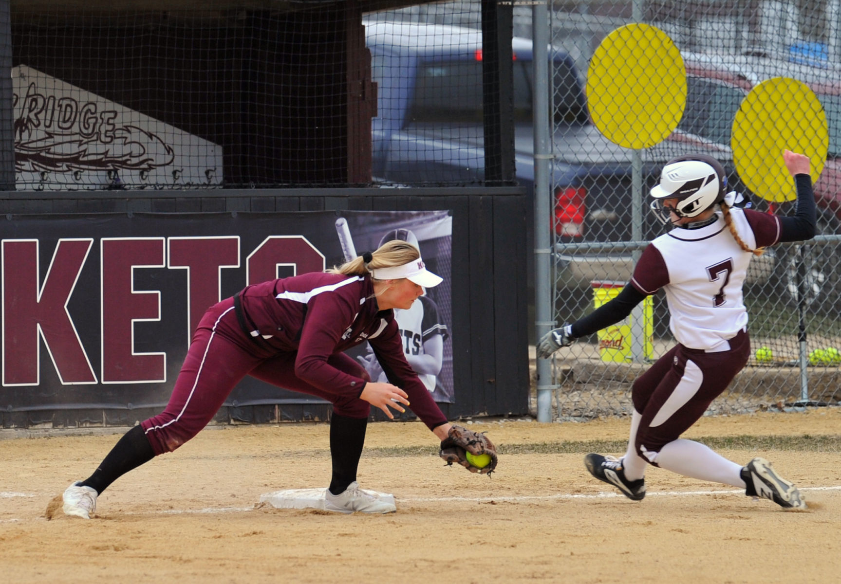 Moline vs Rockridge softball